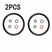 2 комплекта уплотнительное кольцо+ 4* уплотнительные кольца+ 4* переходник для трубы O-запасные кольца комплект уплотнительная прокладка шайба пивная Сода для шарового замка Kegs