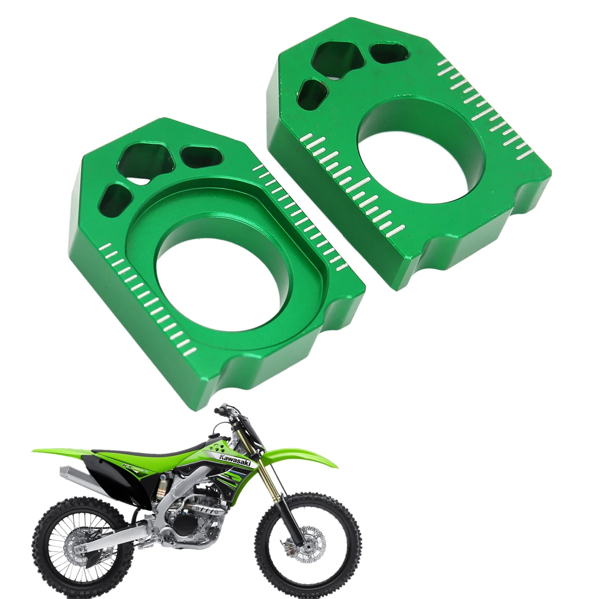 

Задний блок Регулятора Цепи CNC для мотоцикла KAWASAKI KX125 KX250 03-08 KX250F 04-16 KX450F 06-16 KLX450R 08-15 внедорожник