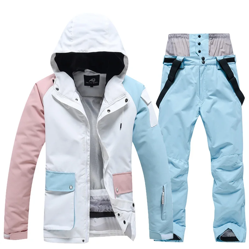 New Fashion Color Matching Women Ski 