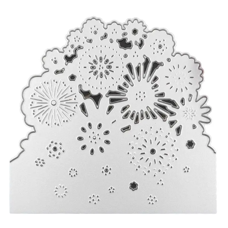 

Fireworks Metal Cutting Dies Stencil DIY Scrapbooking Album Stamp Paper Card Embossing Craft Decor