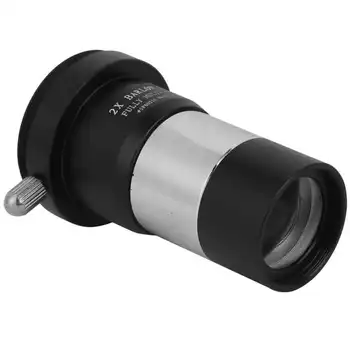 

Datyson 1.25 Inch Multi Coating 2X Magnification Lens Astronomical Telescope Accessory for Comfortable Viewing Effect