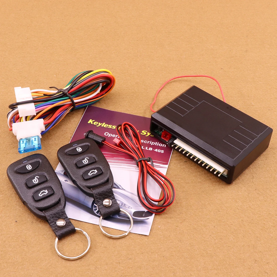 

EIDRAN Universal Car Keyless Entry System Remote Control key Door Lock Controller Kit