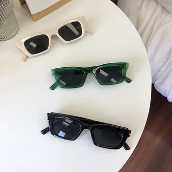

2020 Square Sun Glasses Luxury Brand Travel Small Rectangle Sunglasses Men Women Vintage Retro