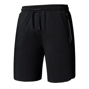 

2020 New Summer Shorts Men Clothing Leisure Sports Straight Mens Shorts 95% Cotton Elastic Band Knee Length Men Shorts