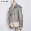 Women's Genuine Leather Jacket New Fashion 9 Colors Leather Coat Lady 2022 Sheepskin Leather S7547 ► Photo 3/6