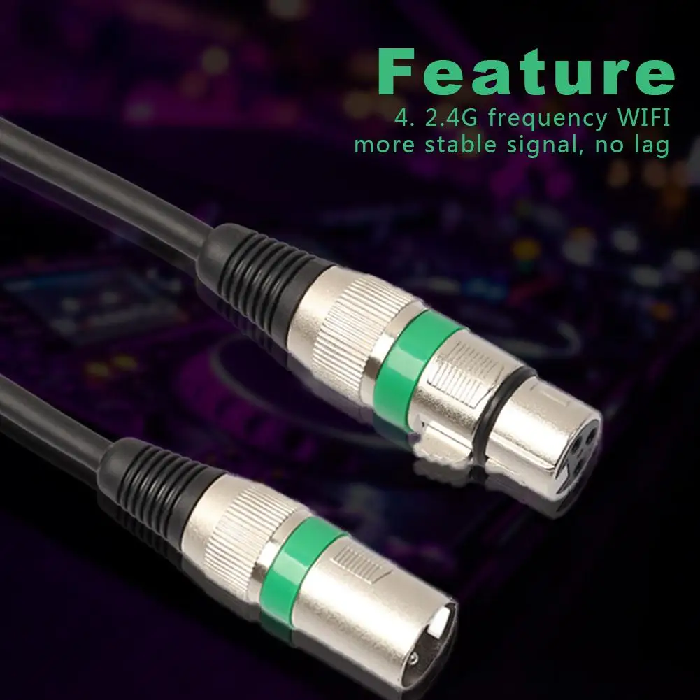 Кабель адаптер для микрофона XLR 3Pin Male Female| |