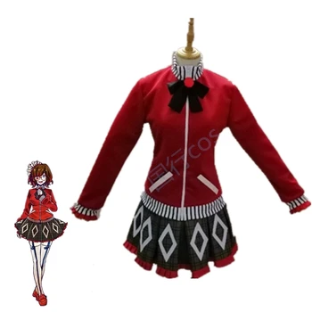 

Game Mori Misaki Cosplay Costume Halloween Christmas School Women Cosplay Top+Skirt Set halloween costume