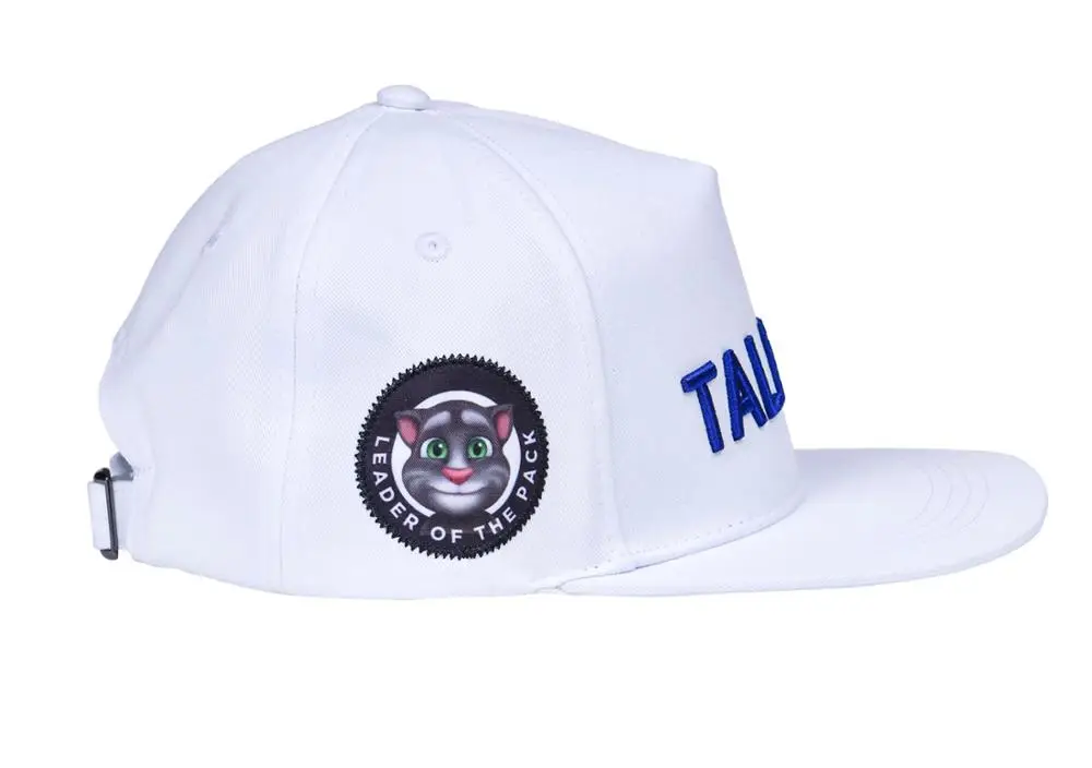 Baseball Cool Kids White Cap Fashion Hiphop Teenage Girls Boys Sunhat Talking Tom and Friends Birthday Gift - Цвет: 57cm