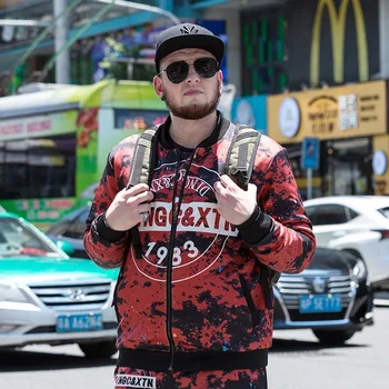 

New Sweater plus size fertilizer camouflage men's jacket wholesale