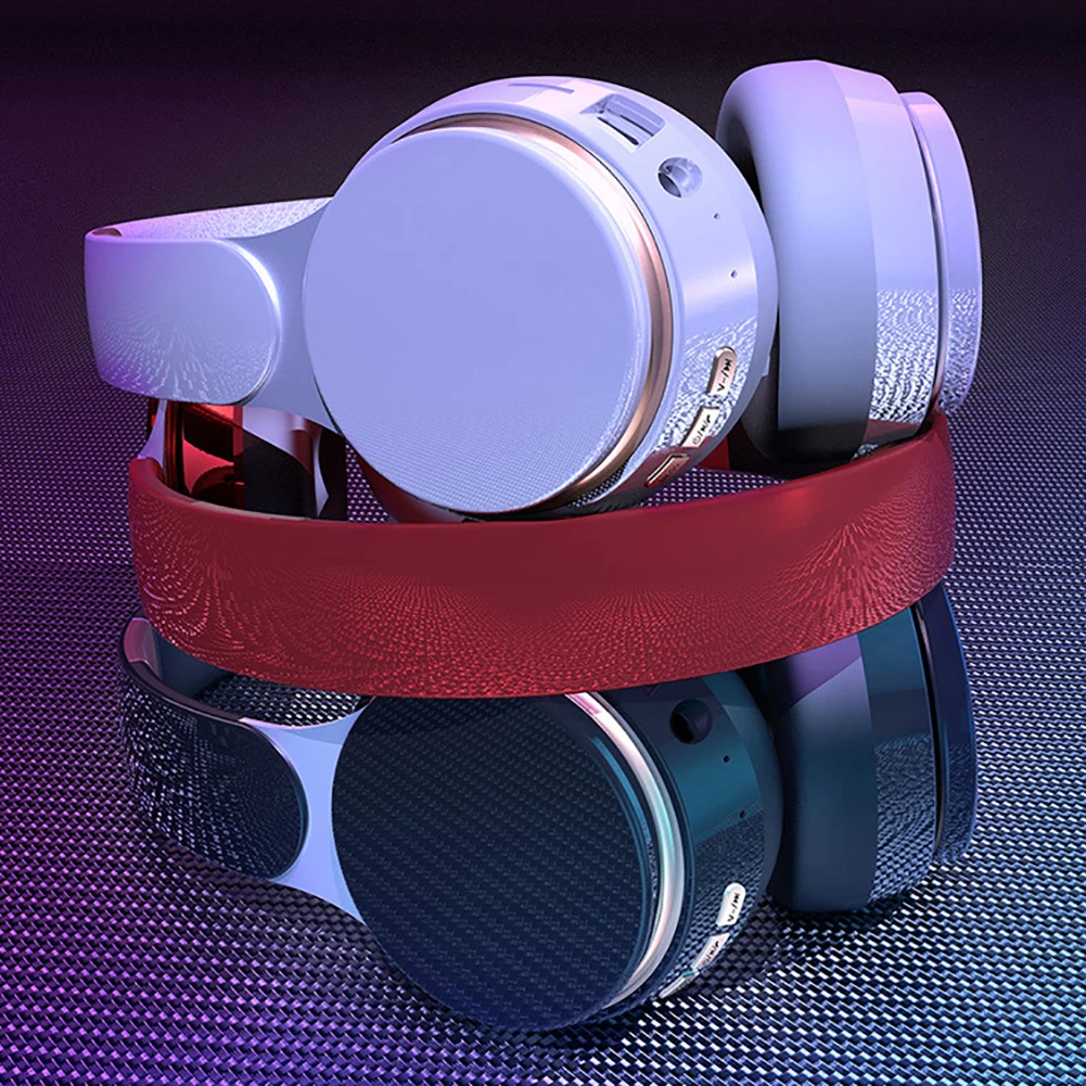 Bluetooth 5 0 Wireless Headphones Foldable Stereo Adjustable Headset with Microphone Music Player Earphones for Xiaomi Huawei