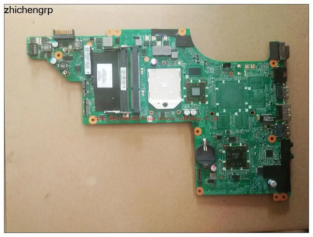 Для hp павильон DV7-4000 DV7-4013TX Материнская плата ноутбука 605496-001 DA0LX8MB6D1 разъем S1 DDR3 интегрированная графика - Цвет: 605496-001 MB