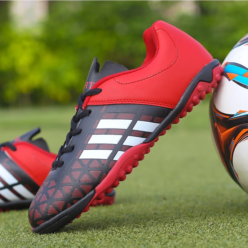 Botas de fútbol para hombres, zapatos de fútbol atléticos, 2018, nuevos zapatos de cuero gran tamaño, tacos fútbol para entrenamiento, zapatilla para fútbol, hombre|Zapatos informales de hombre| - AliExpress