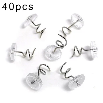 

Upholstery Fixed button Drapery Slip Cover 40Pcs Crafts Repair Pins Kit