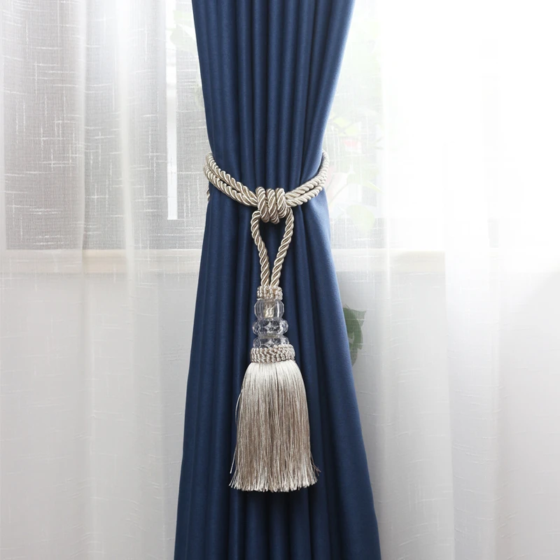 tassel on curtains