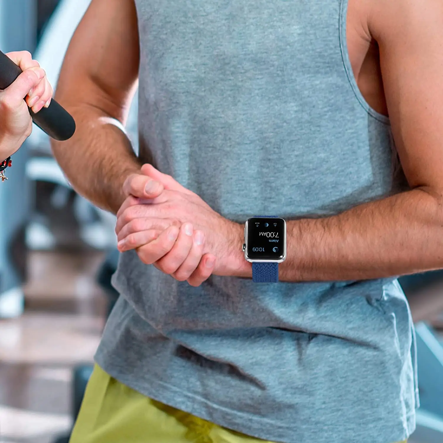 Braided Solo Loop Strap For Apple Watch 