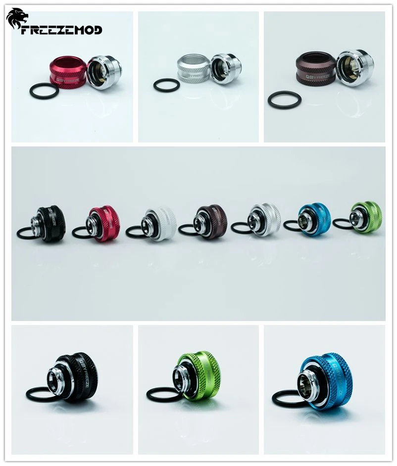 

FREEZEMOD OD14mm PETG tube fitting - water cooling fittings G1/4'' external thread with allen key hole. YGKN-C14MM