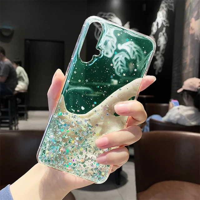 Für Huawei P50 Pro P30 P20 P40 Lite Fall Bling Glitter Abdeckung Huawei Honor 50 SE 10i 10 Lite 8X 20 Pro 9X Mate 20 Lite Ph_voghion.com