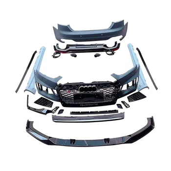 

Front bumper with grill for Audi A5 RS5 style Auto modified High quality PP material body kit 2017-2020