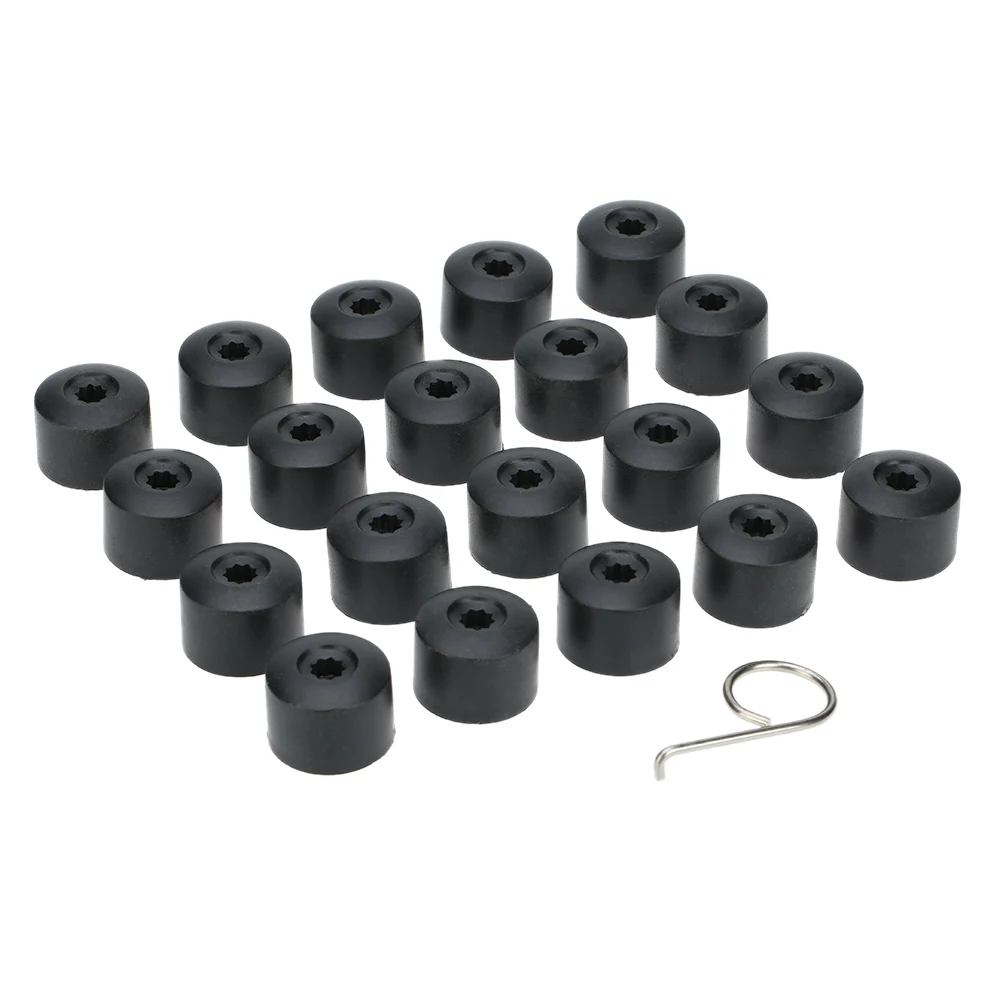 KKMOON 17mm Car Wheel Nut Cover Bolt Cap Removal Tool Protection Caps