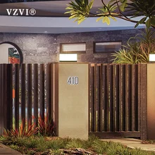 

VZVI Solar Villa Column Head Light Outdoor Lawn Lamp 12W LED Bulbs Yard Garden Landscape Gate Pillar Lamps With Remote Control