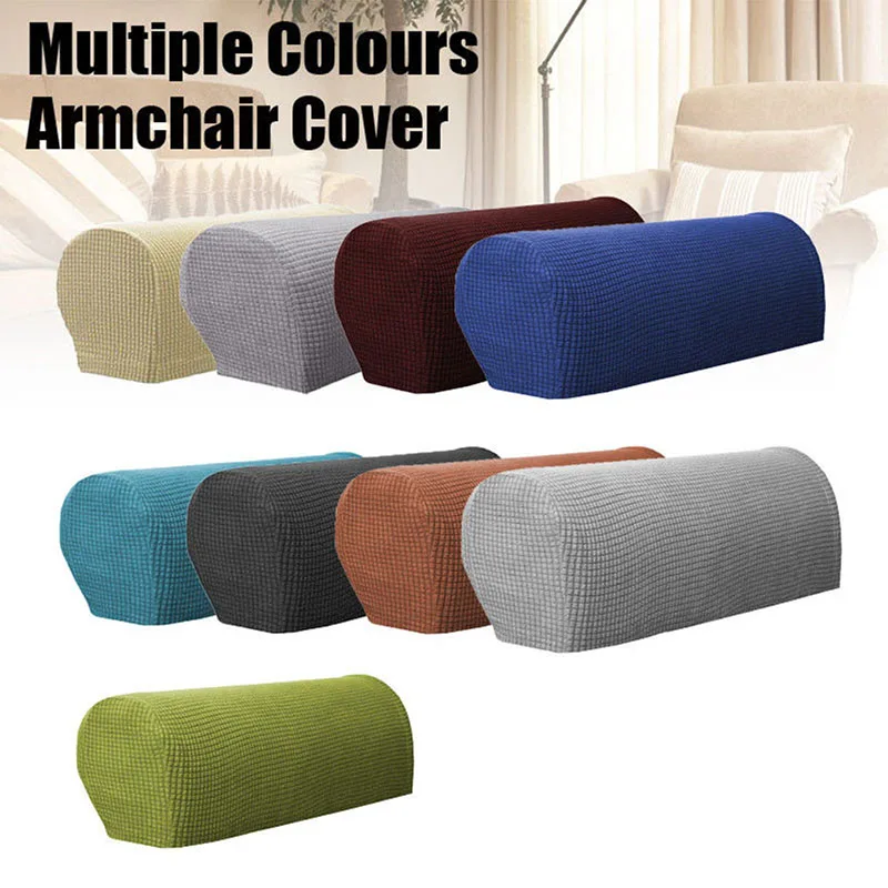 1 Pair Removable Sofa Armrest Covers Sofa Towel Sofa Couch Chair Protector Armchair Covers Eco-Friendly Practical Tool Rectangle