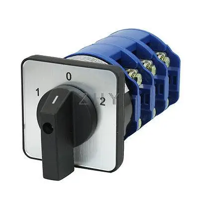 Ui 660V Ith 160A вкл/выкл/вкл 3 положения поворотный кулачок переключающее устройство LW28-160/3