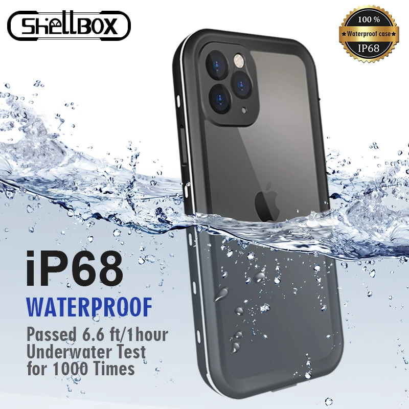 Televisie kijken Duplicaat meer IP68 Waterdichte Case Voor Iphone 12 Pro 7 8 Plus X Xr Case Onderwater  Duiken Shockproof Cover Voor IPhone11 Pro max 360 Volledige Coque|Phone Case  & Covers| - AliExpress