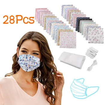 

Dust Cover DIY Material Accessories Craft Breathable Dust Roof Making Kit Set mascarillas face maskswashable and Reusable маска