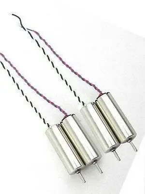 4 Pcs CW/CCW Main Motor Set 7*20 mm for Hubsan X4 H107L Quadcopter Drone