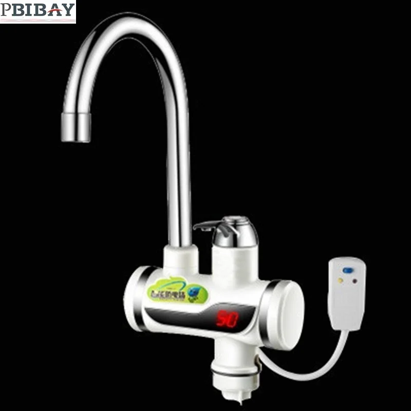 under inflow BDP3000W-5, Заземление защита от утечки, нагреватель, цифровой дисплей, проточный Электрический кран, кран водонагреватель, Электрический водопроводный кран - Цвет: under inflow