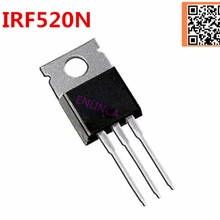 5pcs IRF520N IRF520 TO-220 TO220 IRF520NPBF MOSFET