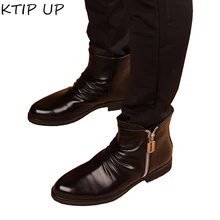 Новинка; сезон весна-осень; мужские Ботинки martin; Мужская обувь; мотоботы для взрослых; Теплые ботильоны; Мужская зимняя обувь; мужская обувь