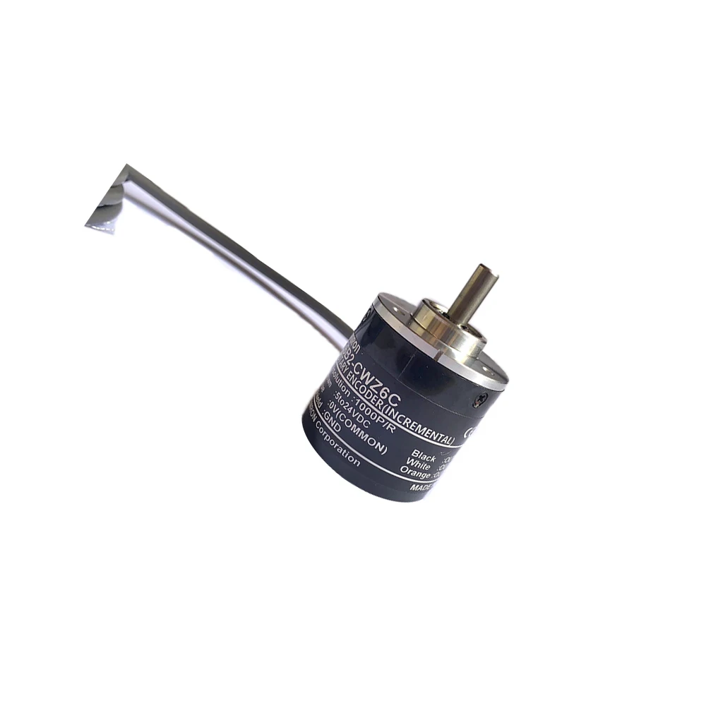 

1*Rotary Optical Encoder E6B2-CWZ6C A B Z 2000P/R 5V-24V Short Circuit Protection Axis SUS420J2 High Quality