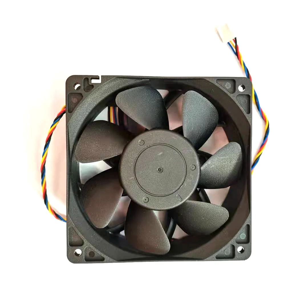 New 6000RPM QFR1212GHE 120*120*38mm 4wire 12V 2.7A for S15 S9 L3 + T9 D5 Z9mini S11 M3 E9 E10 A8 A9 841 Bitcoin Miner | Компьютеры и