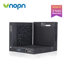 K558-C7 Intel Core i5 8250U czterordzeniowy Mini komputer z wentylatorem DDR4 komputer stacjonarny 4K HD-MI VGA 6 * USB WiFi i3 5005U biuro użytku domowego