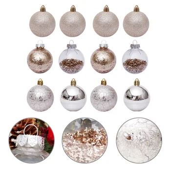 

1 Set 30Pcs Christmas Decoration Christmas Tree Pendant Set (Assorted Color)