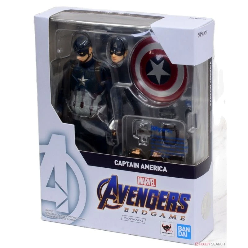 S.H.Figuarts SHF Avengers Infinity War Captain America 6'' PVC Figure With Box