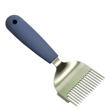 

Beekeeping Tool Rubber Handle Uncapping Forks Suitable For Honey Honeycomb Scraper Rubber Handle Tool Gardening