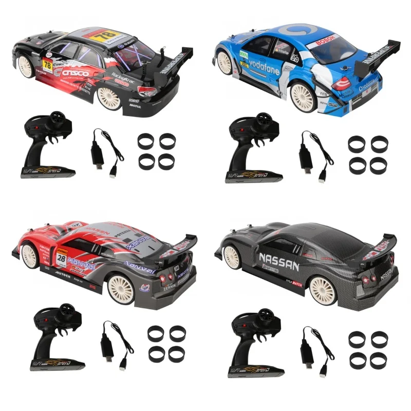 2,4G RC Дрифт гоночный автомобиль с дистанционным управлением радио внедорожный автомобиль четыре колеса автомобиля электронный автомобиль модель игрушки
