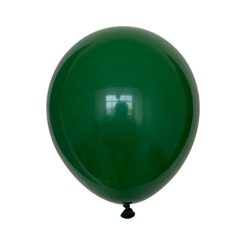 10 шт./лот, 4 типа, 12 дюймов, утепленные футбольные мячи, 12 дюймов, футбольные латексные шары, украшения для дня рождения, детские игрушки, Футбольная тема - Цвет: Зеленый