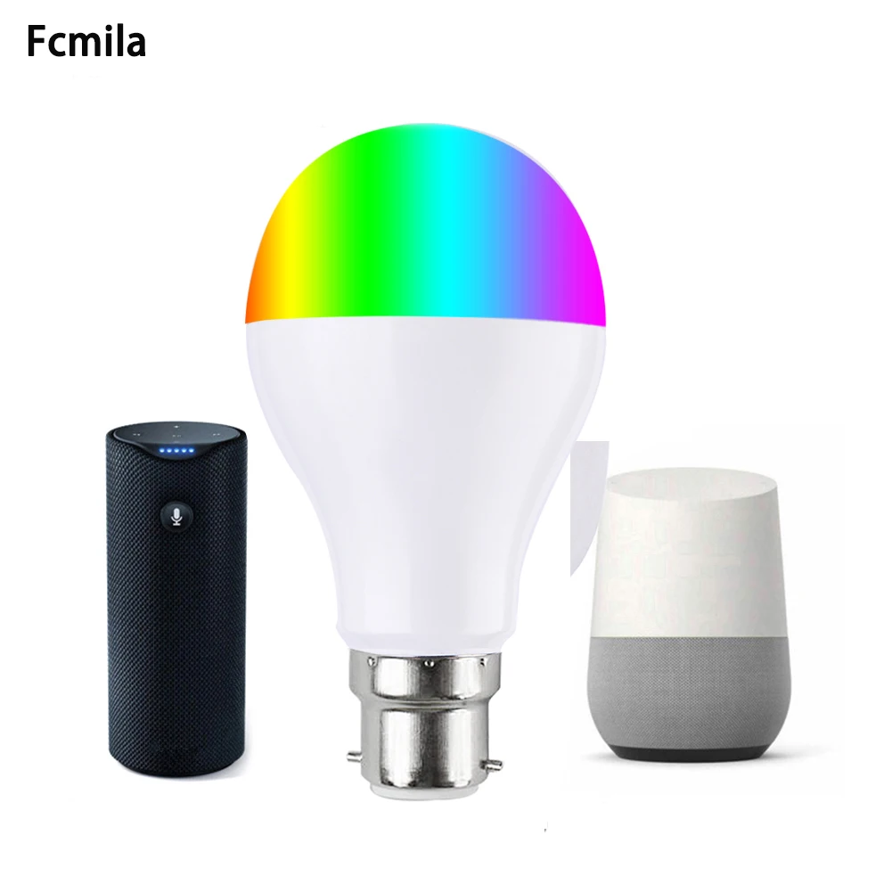 

7W/9W WiFi Smart Remote Control Bulb Lamp Light RGB Timing function For Echo Alexa Home high quality