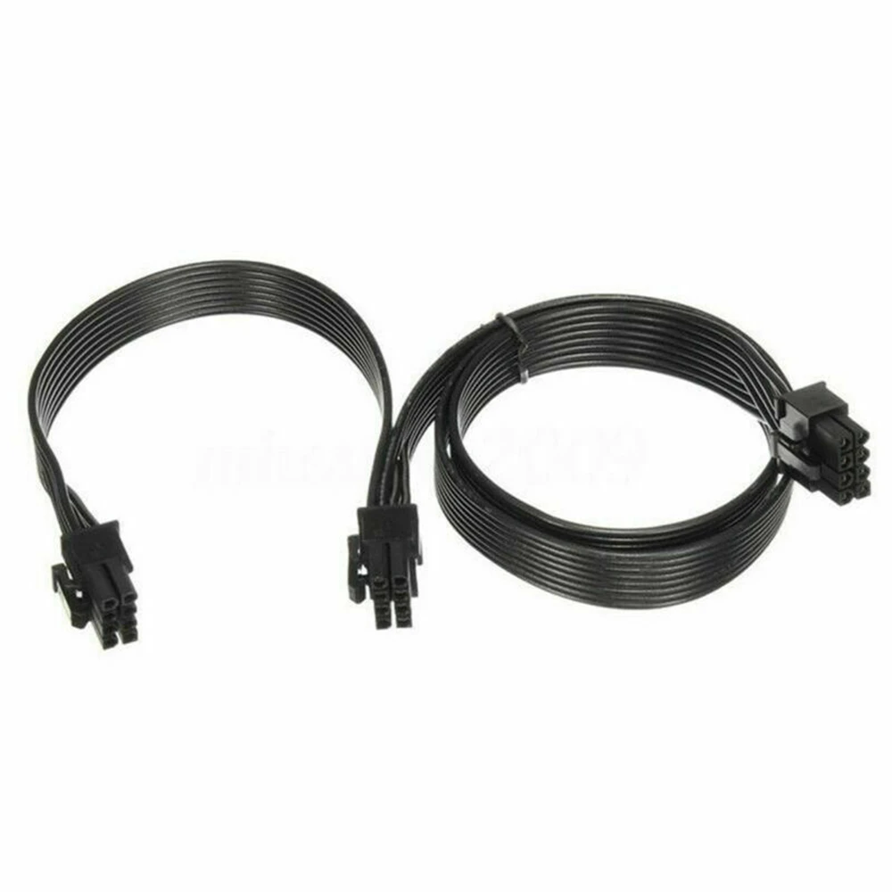 Кабель-удлинитель питания 60 см 18AWG 8-контактный штекер-двойной (6 + 2) штекер PCI-E