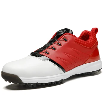 

Golf Shoes Men Waterproof Sneakers Outdoor Sports Shoes for Mlae Non-slip Zapatos Golf Hombre Spikeless Golf Sneakers 38-45