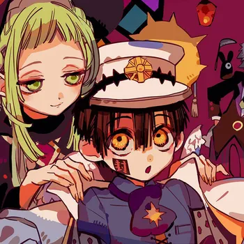 

Anime Toilet Bound Hanako kun Hanako Nene Yashiro Cosplay Transparent Acrylic Figure Photo Cards