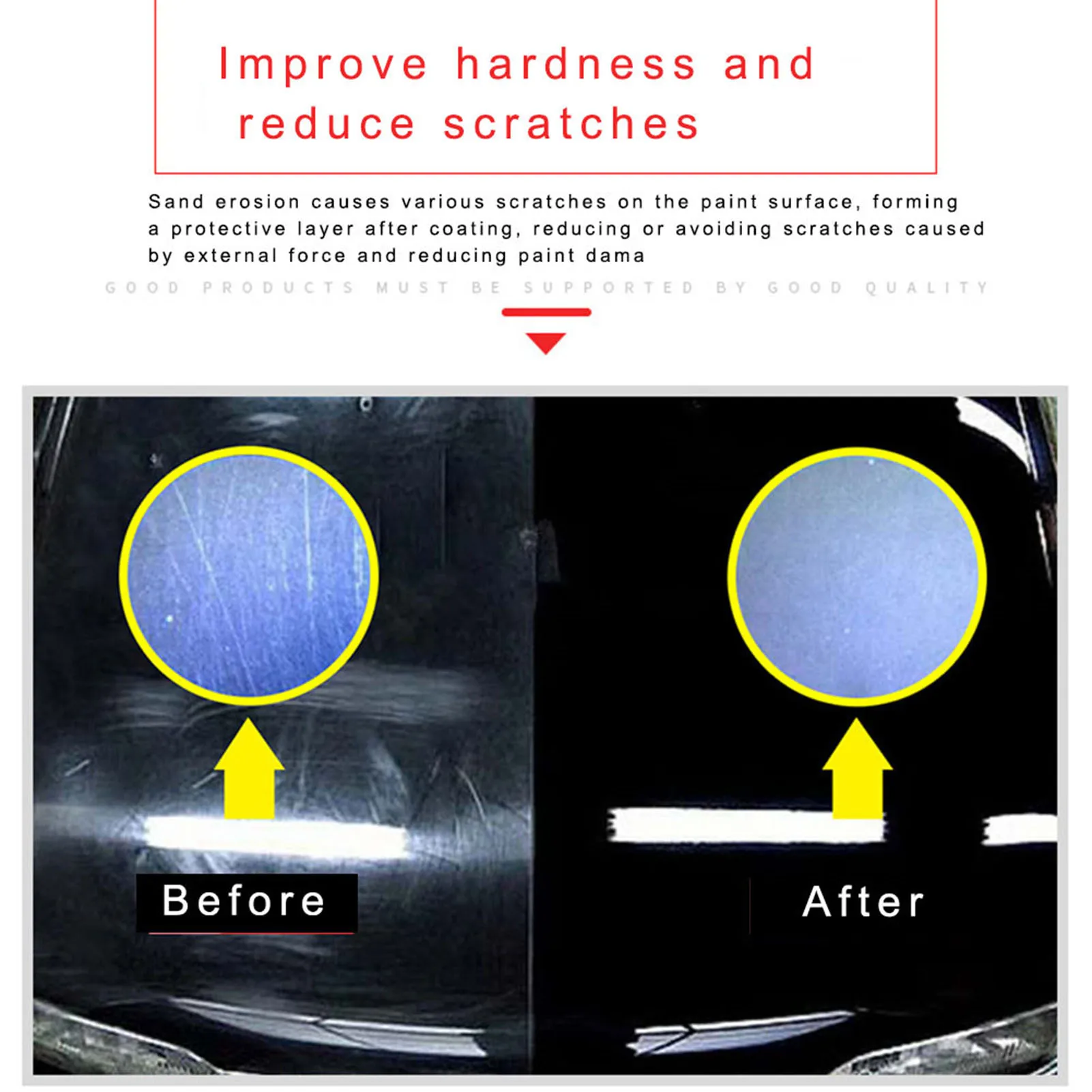 500ml Automotive Ceramic Coating Nano Glass Plated Crystal Liquid Hydrophobic Coating Car Polish Clean spray Paint Agent