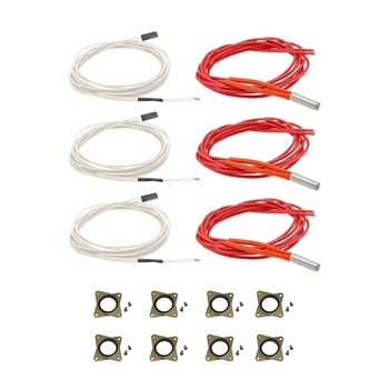 

2 Set Accessories: 1 Set 3Pcs Ntc 3950 100K Thermistor & 1 Set Nema 17 Stepper Steel and Rubber Vibration Dampers