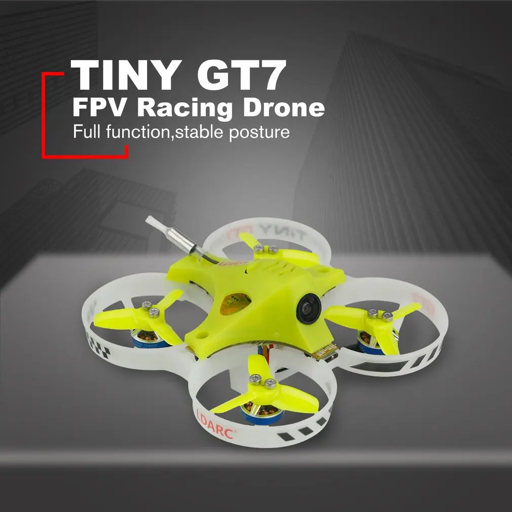 LDARC крошечные GT8 V2 AC900 S-FHSS+ D16 небольшой гоночный Дрон с видом от первого лица Betaflight F3 10A Blheli_S 800TVL Cam 5,8G 25mW VTX 2S приемник