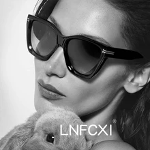 

LNFCXI New Square Fashion Vintage Sunglasses Women Brand Designer Retro Sun Glasses Female Ins Popular Colorful Square Eyewear