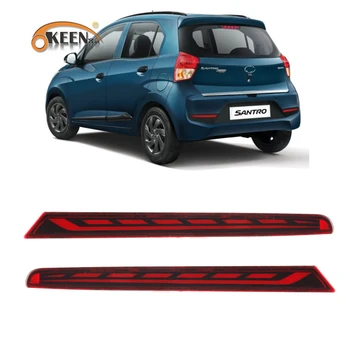 

2Pcs For Hyundai Santro 2018 2019 LED Reflector Lamp Rear Fog Lamp Bumper Light Brake Light Turn Signal Light