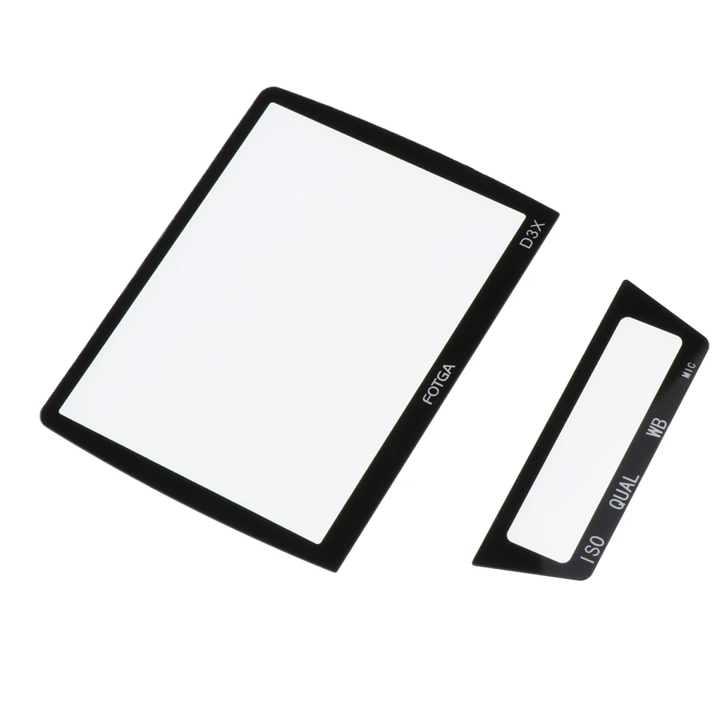 External Screen Protector for Nikon D3/D3x Camera Accessories Compact LCD Optical Glass Screen Protective Film